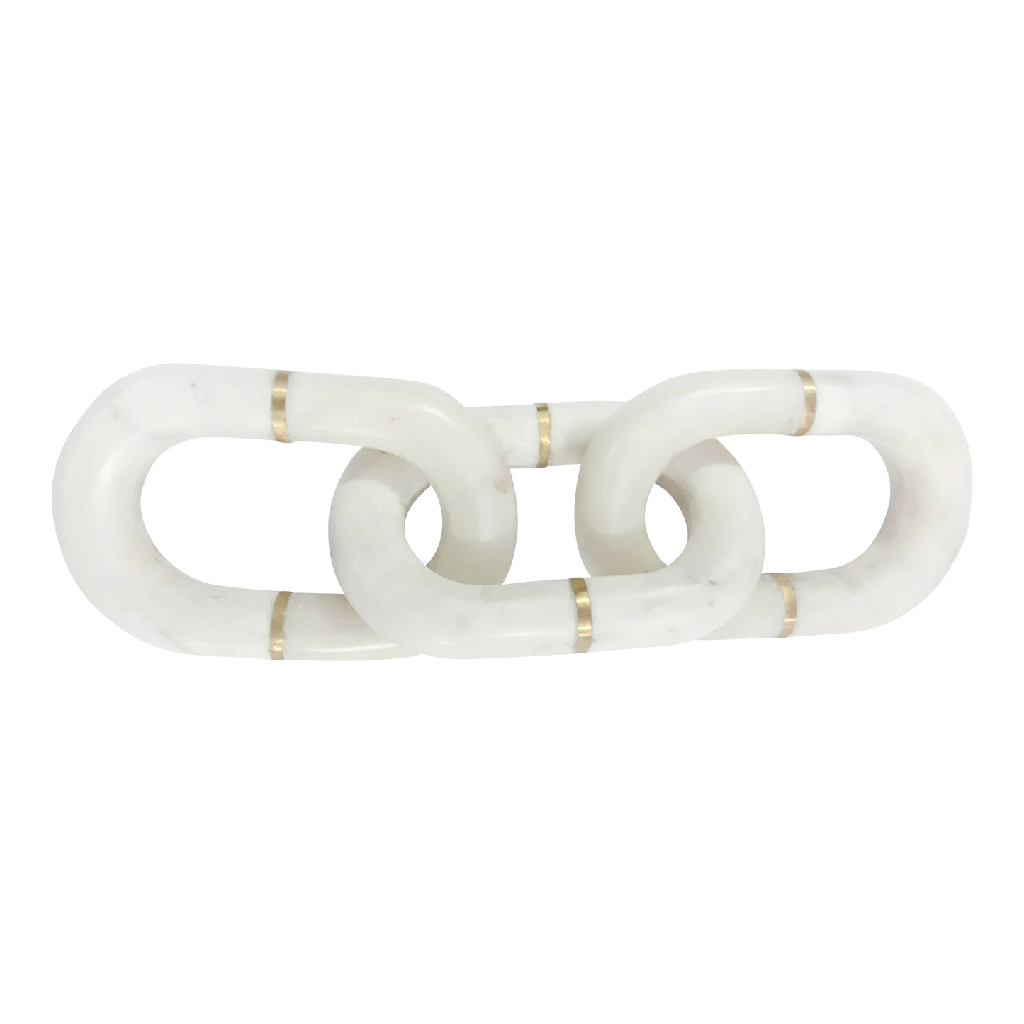Stone Marble Modern Chain Sculpture Decor