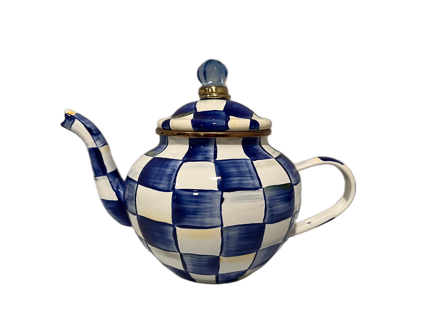 Royal Check 4 Cup Teapot