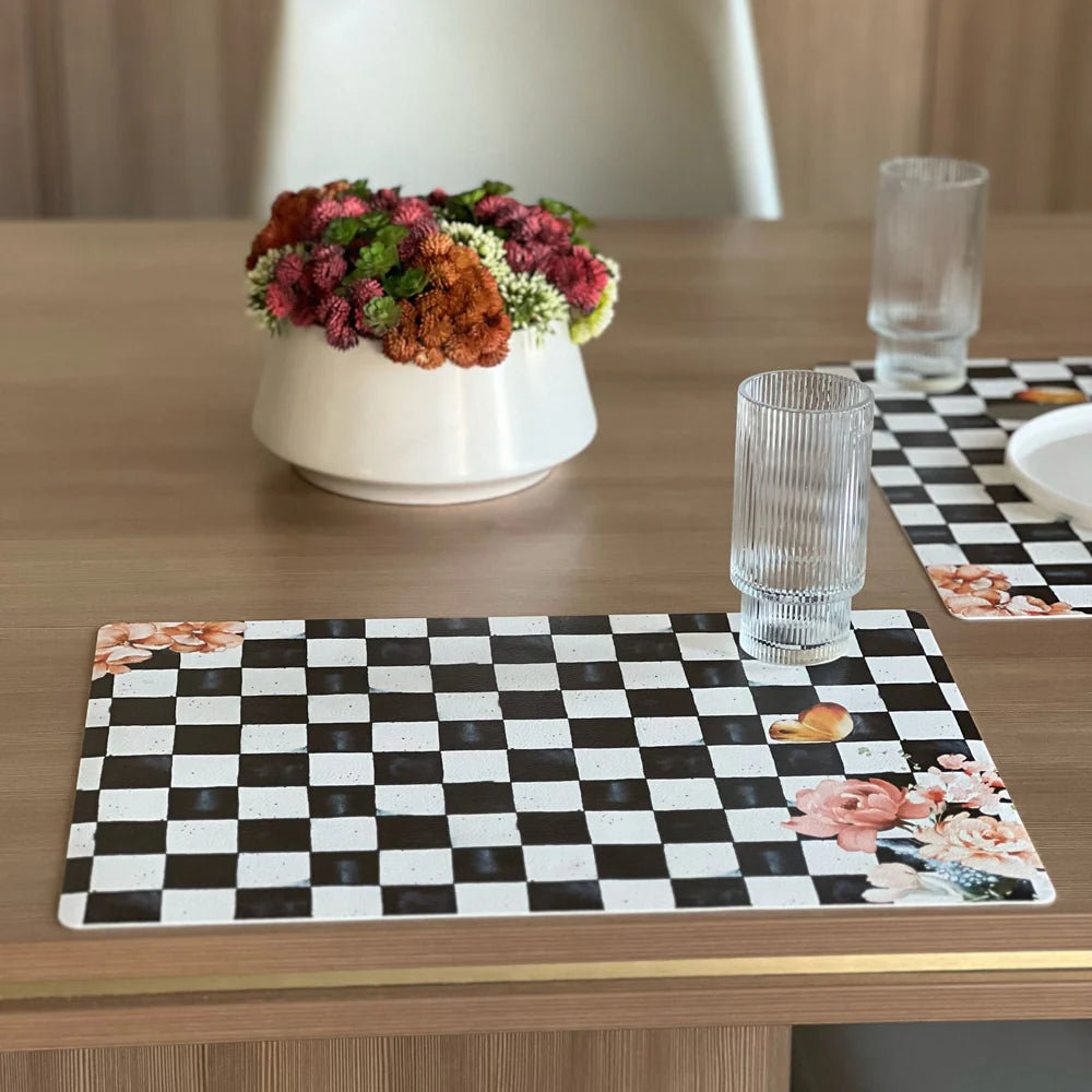 Chic Checkered Placemat