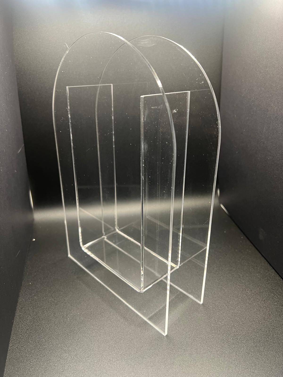 Acrylic Abstract Vase