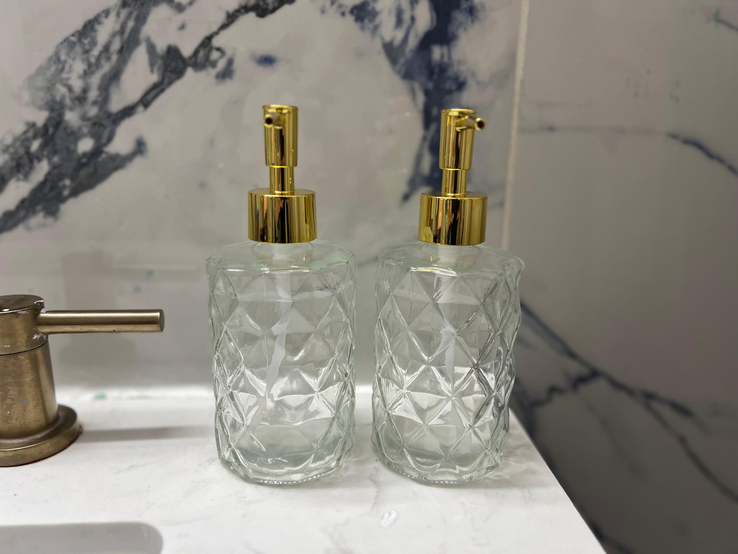 Glass Soap Dispenser