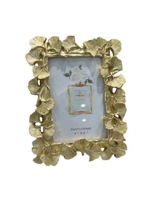 Gold Leaf Photo Frame