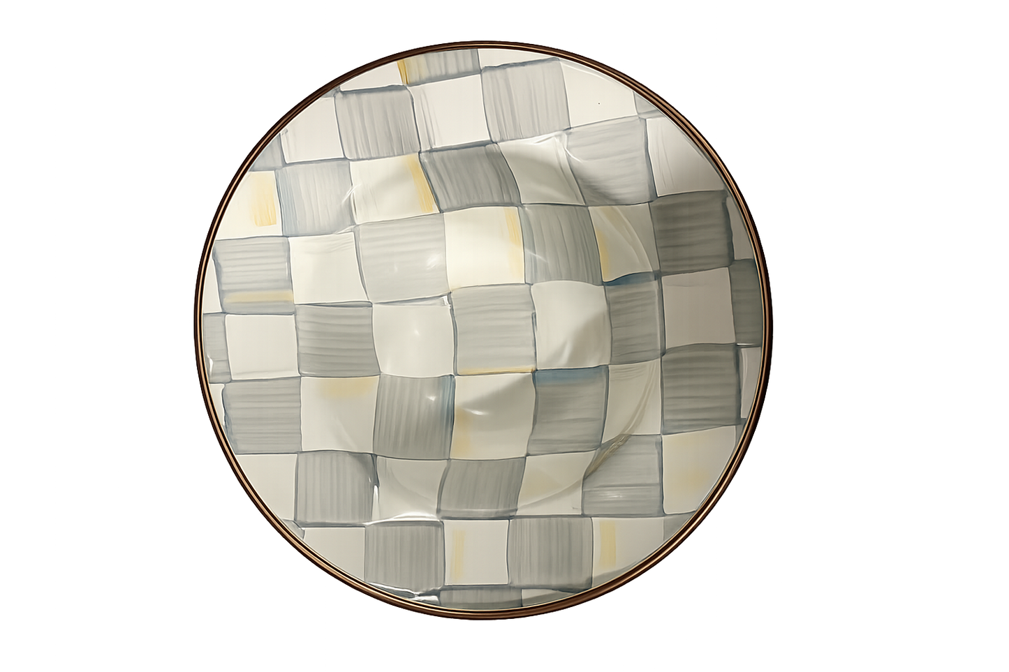 Mackenzie Childs Check Breakfast Bowl