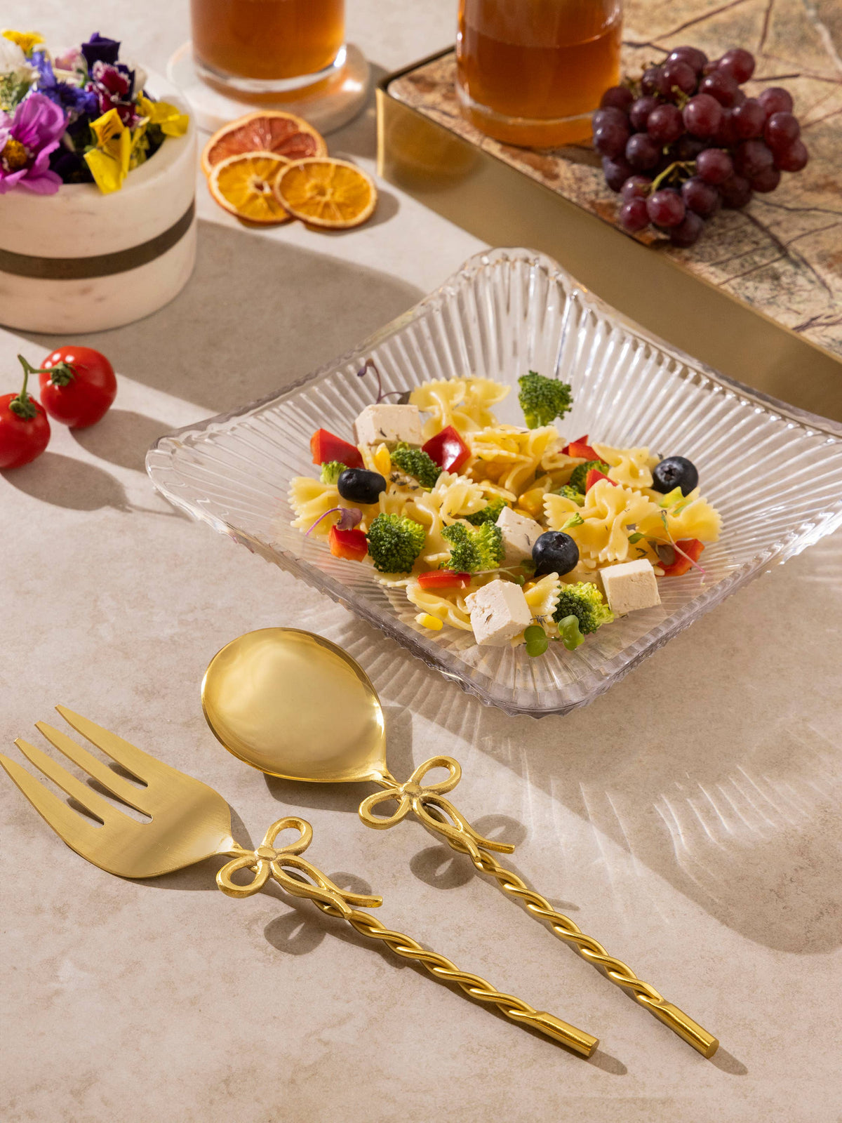 Imperial Gold Salad Servers