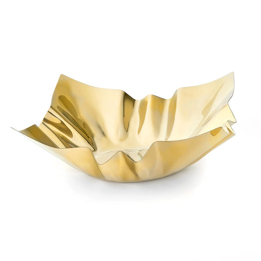Cerro Large Gold Square Bowl