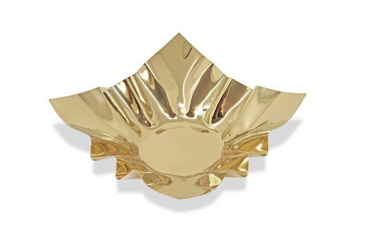 Square Bowl, Gold