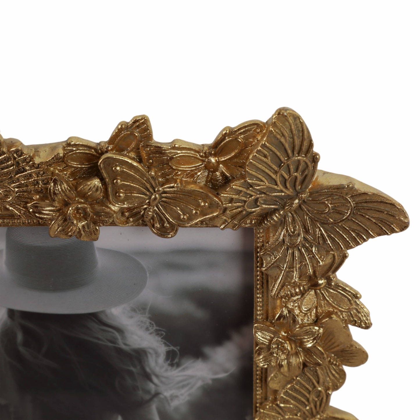 Resin Butterflies Decorative Photo Frame, 5x7