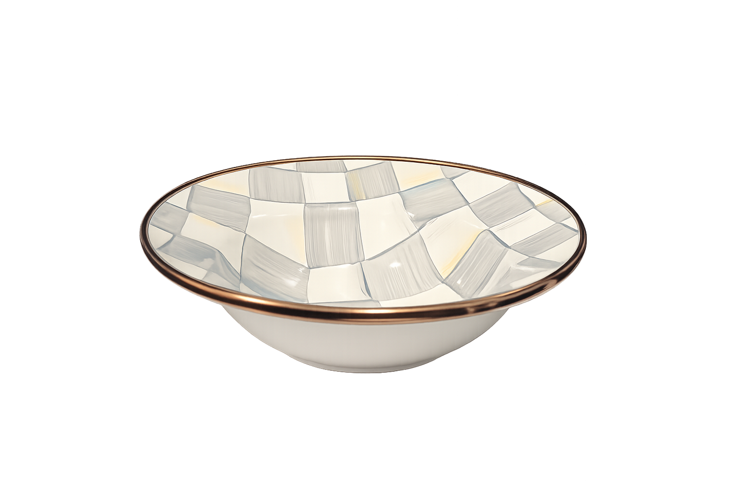 Mackenzie Childs Check Breakfast Bowl