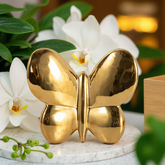 Ceramic Modern Balloon Butterfly Figurine
