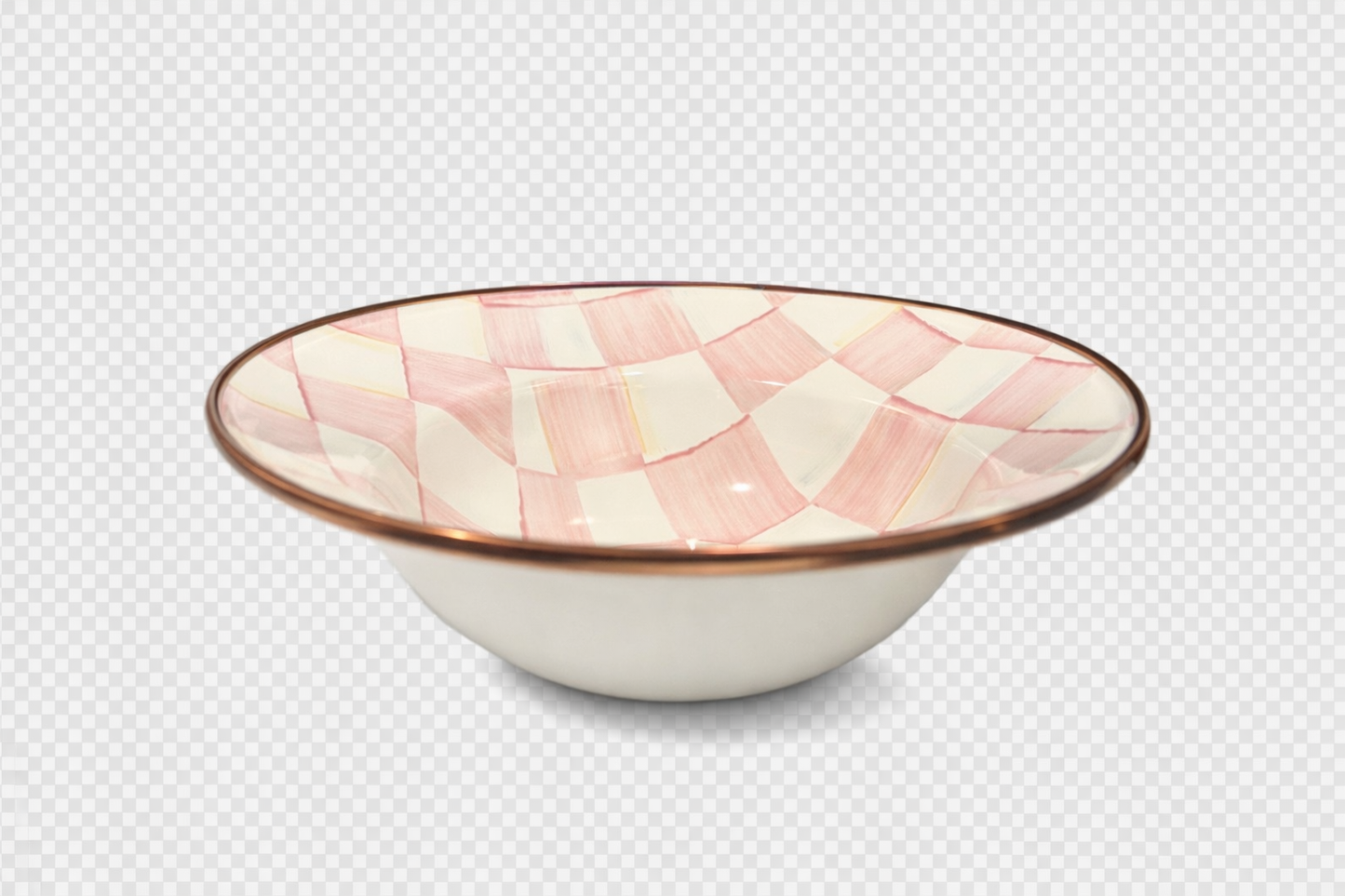 Mackenzie Childs Check Breakfast Bowl