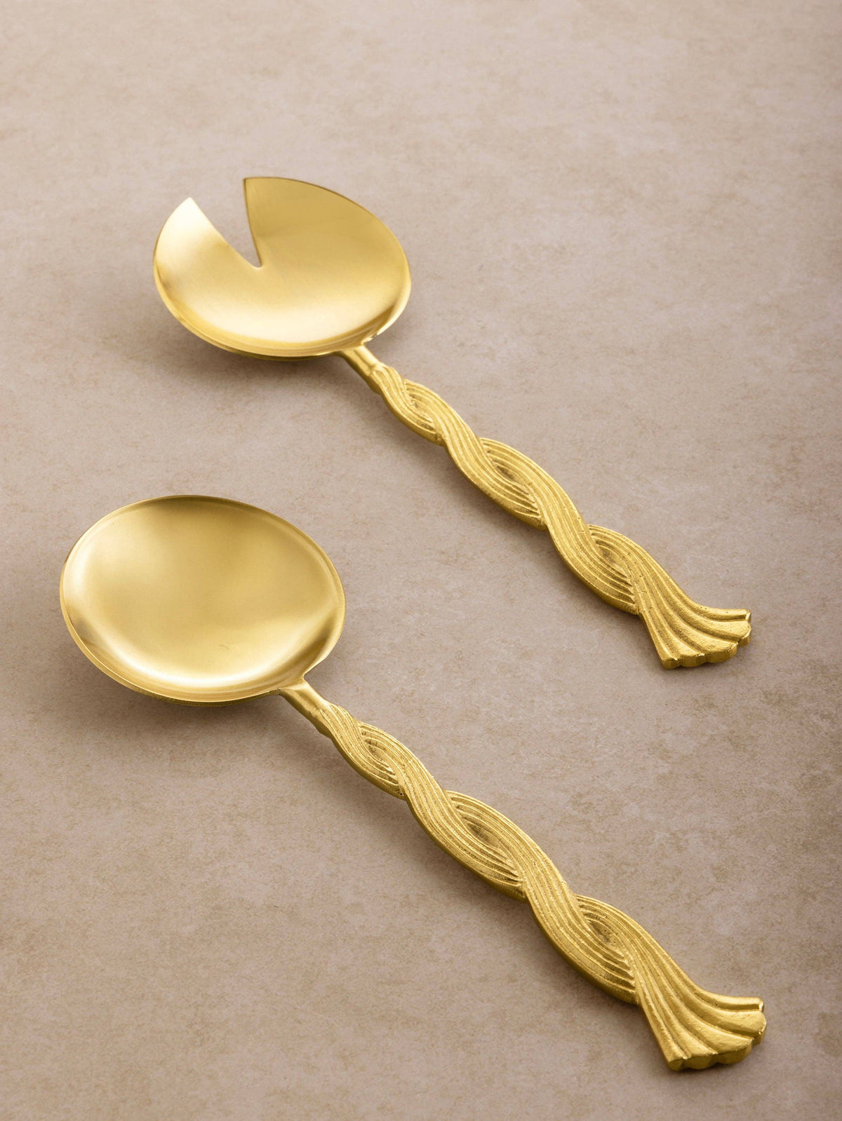 Santiago Rope Handle Salad Servers