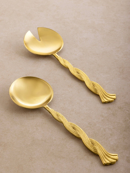 Santiago Rope Handle Salad Servers
