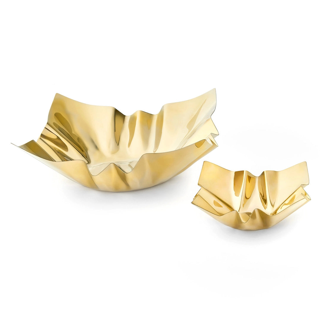 Cerro Large Gold Square Bowl