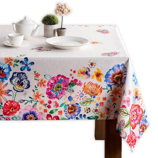 Happy Florals Tablecloth