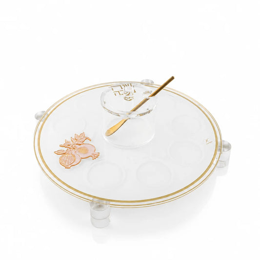 Rosh Hashanah Classic Pomegranate Simanim Tray