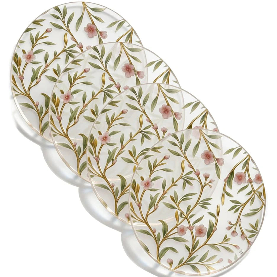Floral Bird Chargers