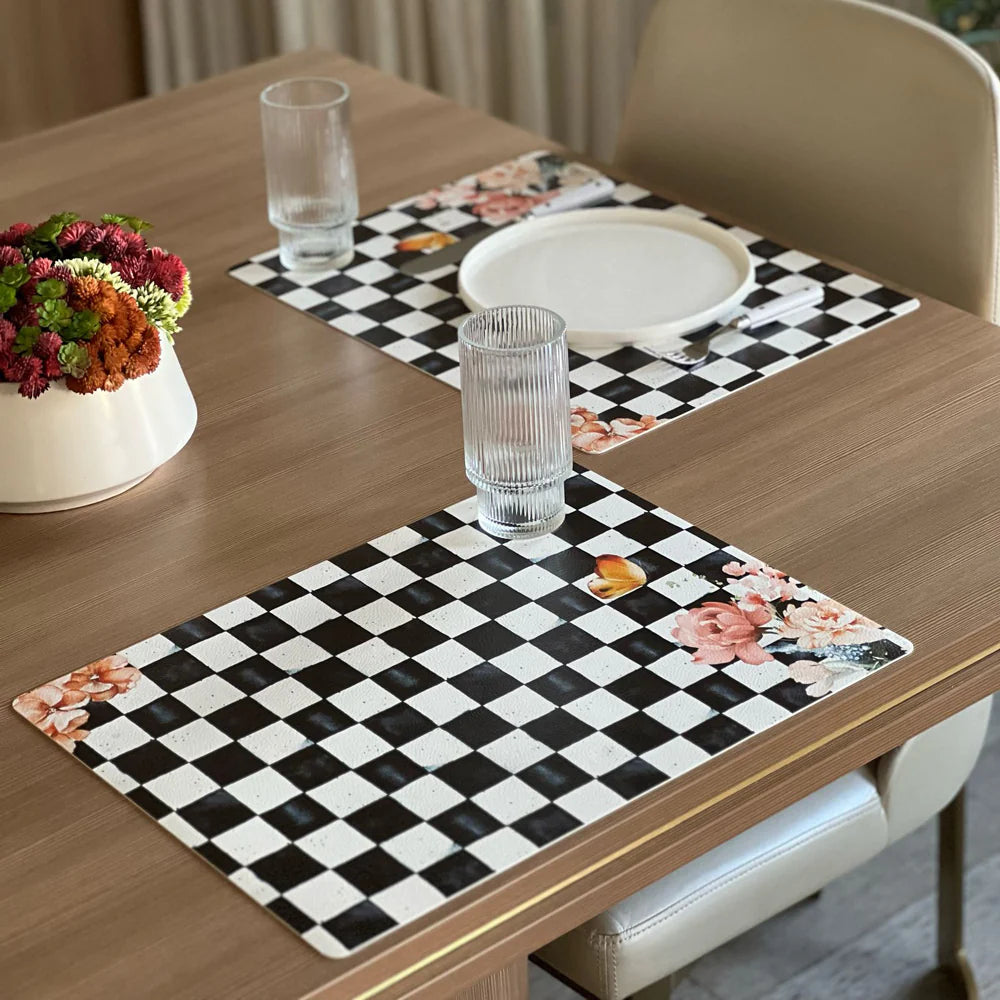 Chic Checkered Placemat