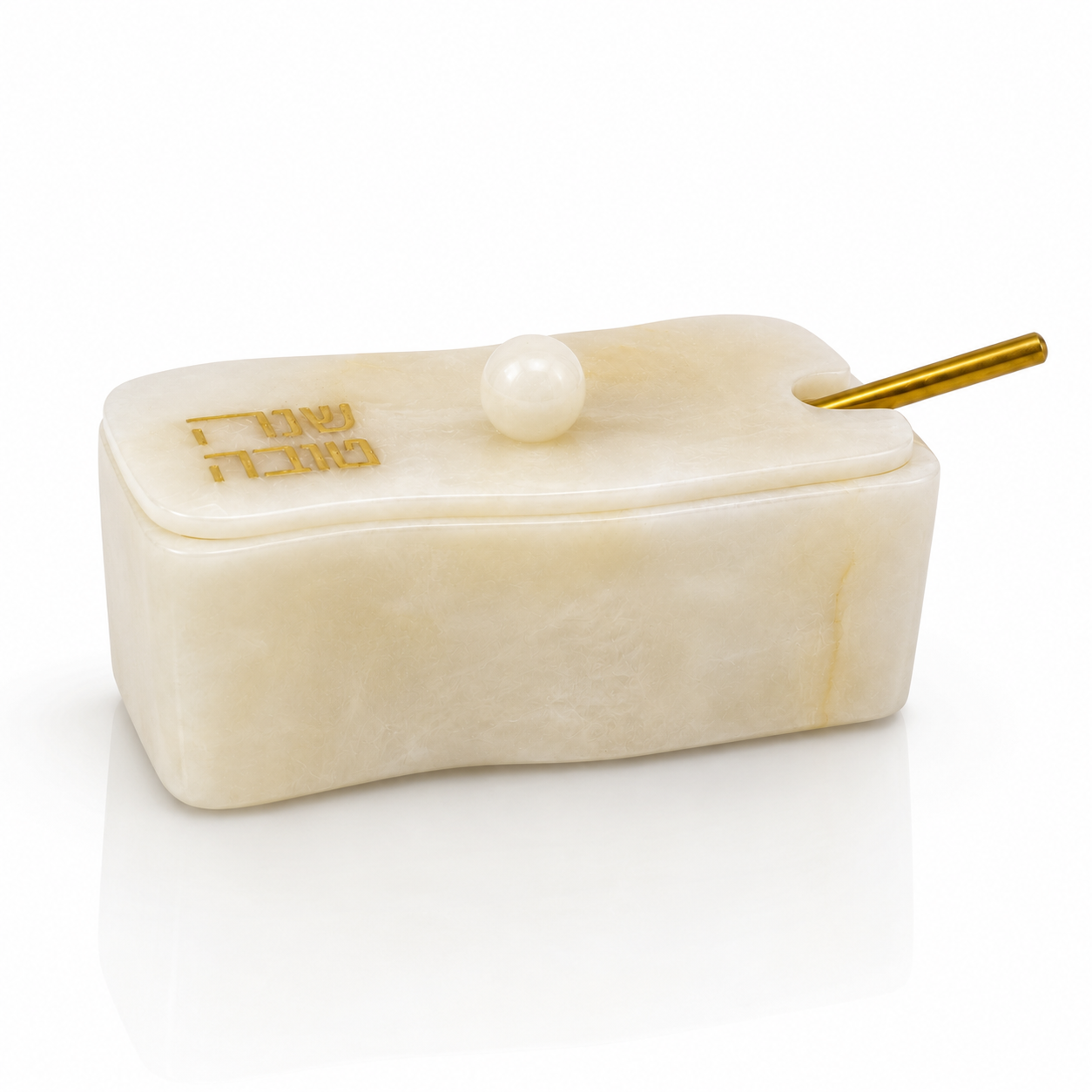Curve Resin Honey Dish