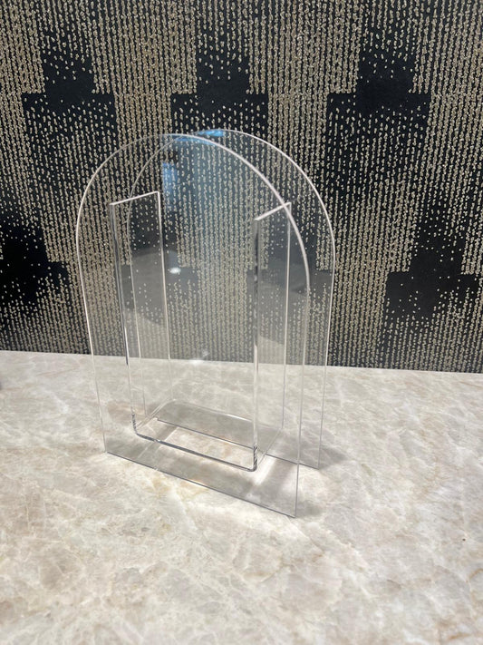 Acrylic Abstract Vase