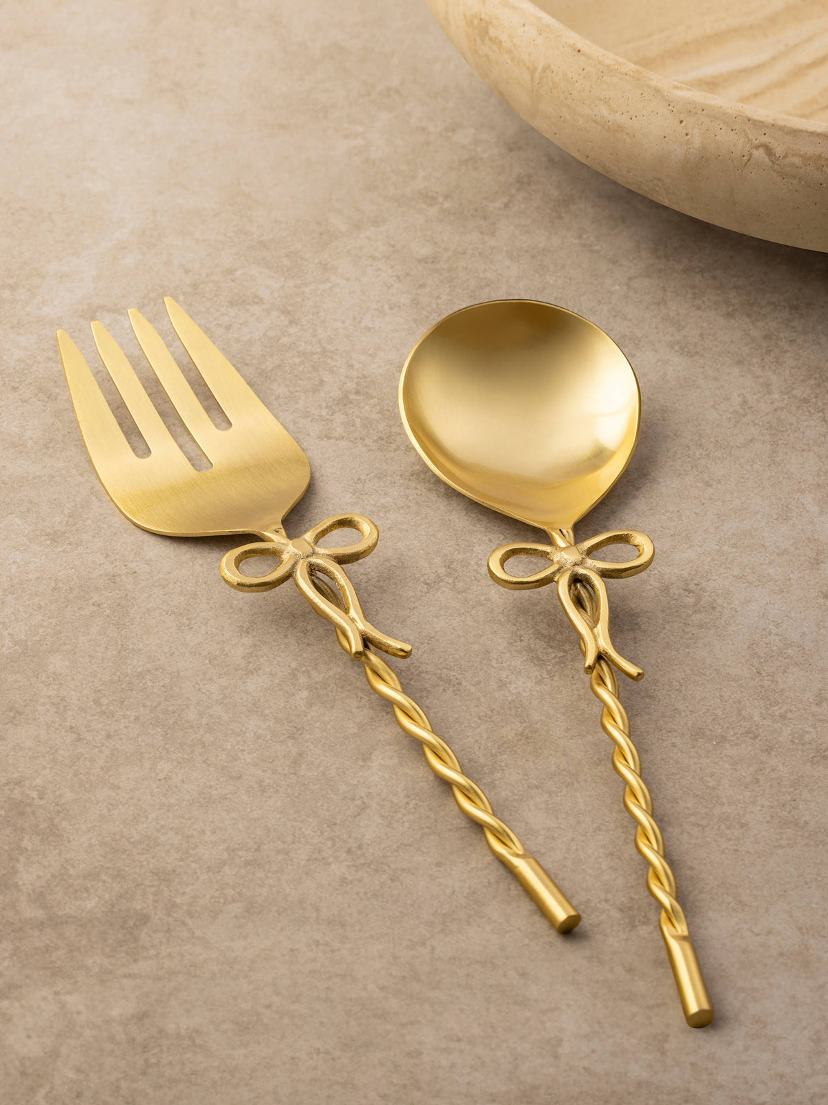 Imperial Gold Salad Servers