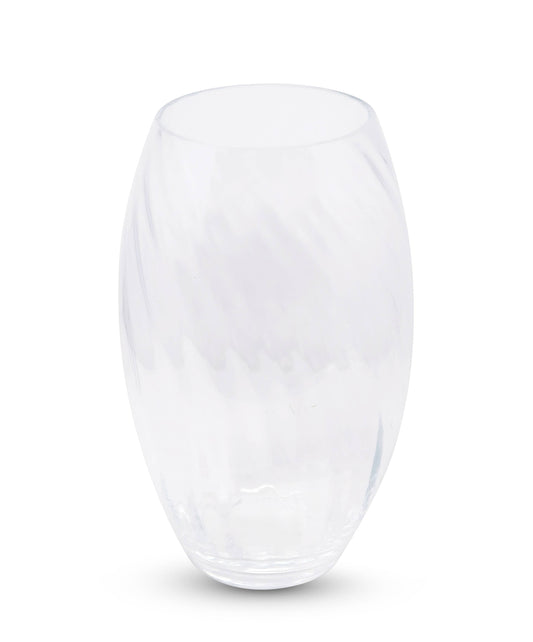 Centerpiece Vase with Cracked/Spiral Design