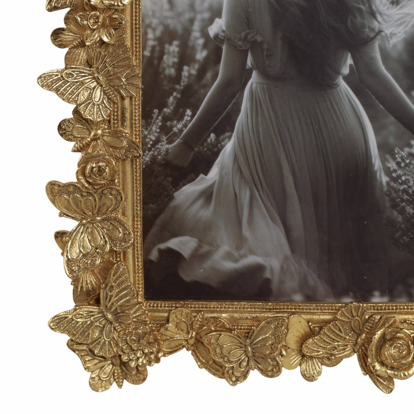 Resin Butterflies Decorative Photo Frame, 5x7