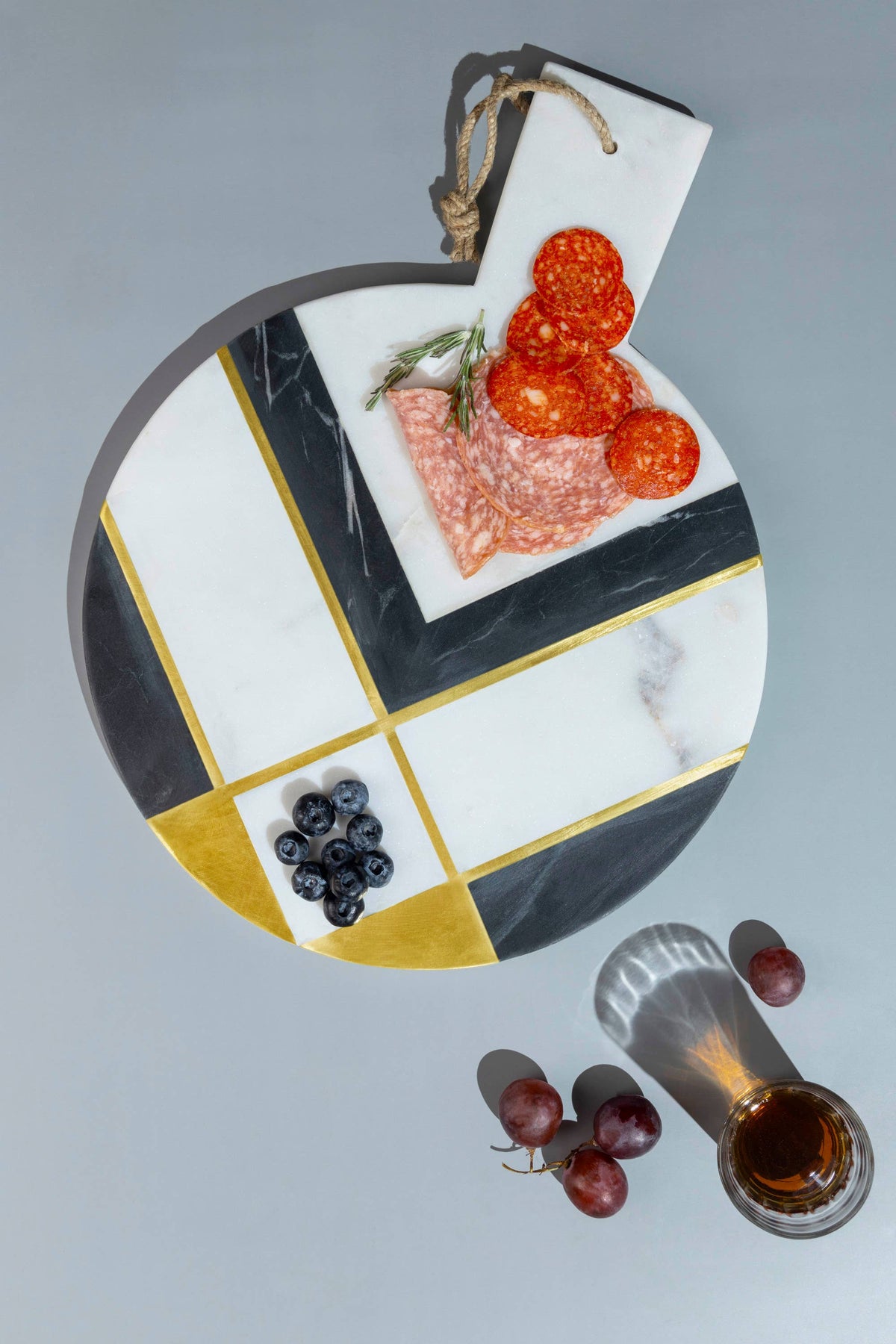 Campania Marble Inlay Cheese Board
