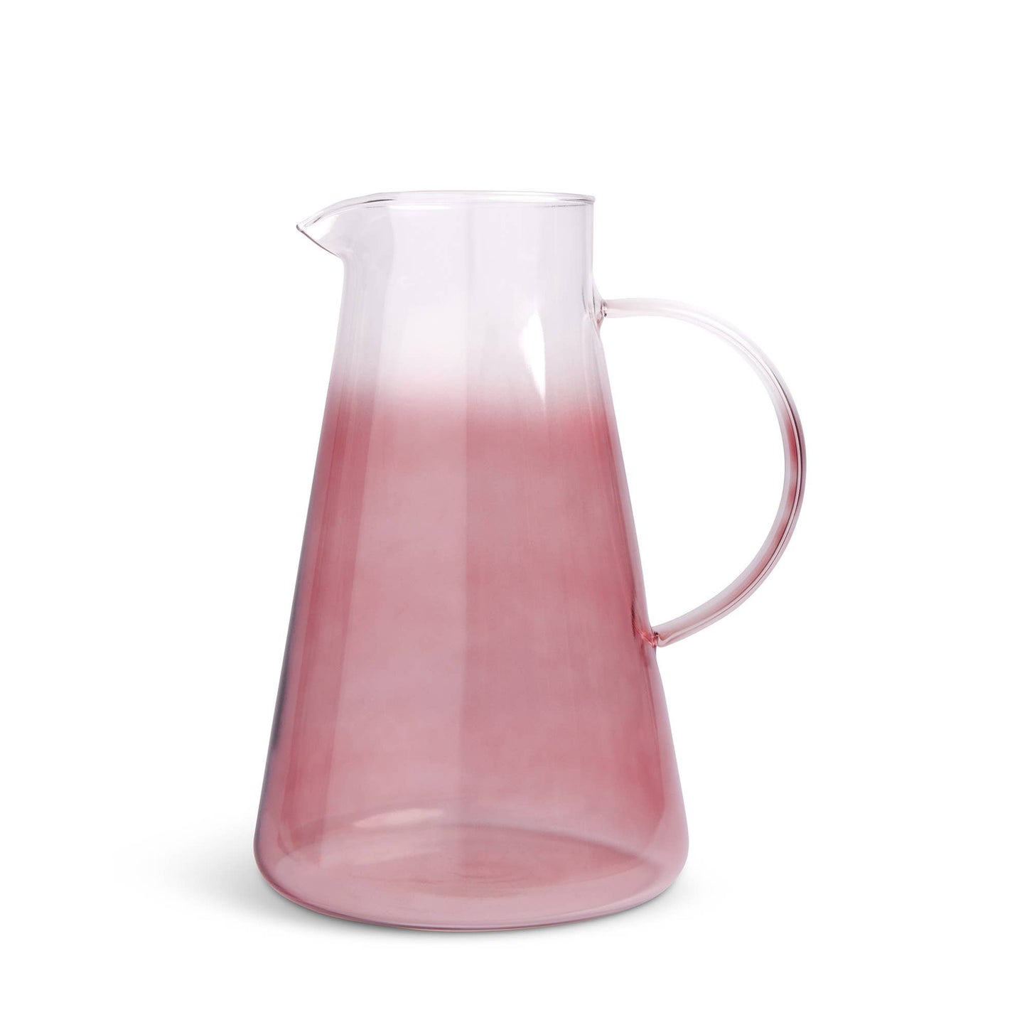 67.6oz Glass Pitcher - Vintage Pink