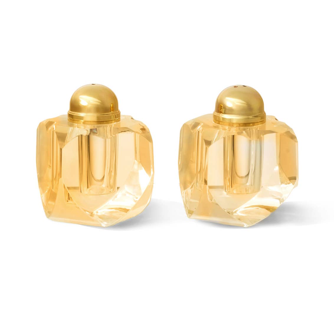 Stockholm Amber Salt & Pepper Shakers