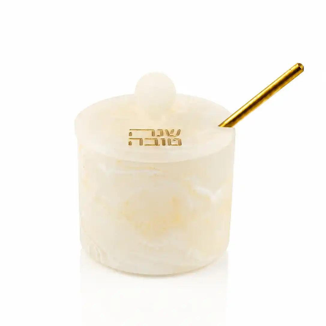 Classic Round Resin Honey Dish