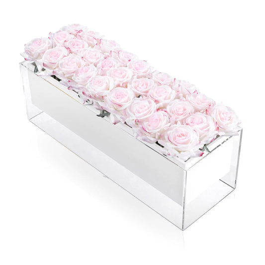 Soft Pink Rose Suspended Arrangement